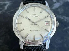 モバード テンポマチック MOVADO TEMPOMATIC 赤日付