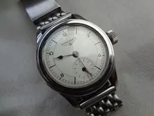 ロンジン スモールセコンド SSスクリューバックケース 分解掃除済 証明書付属