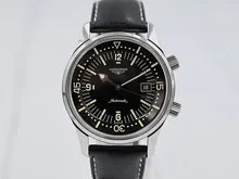 ロンジン LONGINES ヘリテージ レジェンドダイバー Ref.L3.674.4 復刻 オートマチック 未使用・ブレスレット付属 美品