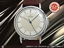 オメガ 30mmキャリバー クロノメーター Cal.30T2 SC Rg ステンレススチール ツートンセクターダイヤル 社外レザー装着 手巻き OMEGA 30mm CHRONOMETRE [代行おまかせコース]