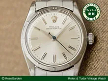 ロレックス オイスターパーペチュアル Ref.6549 エンジンターンドベゼル ボーイズサイズ リベットブレス仕様 ROLEX [ 代行おまかせコース ]