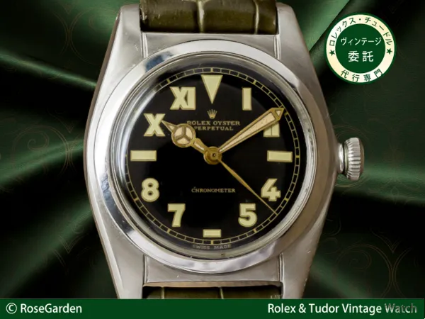 ロレックス バブルバック Ref.2940 ブラック ユニークダイヤル 2021年OH済み ROLEX [ 代行おまかせコース ]