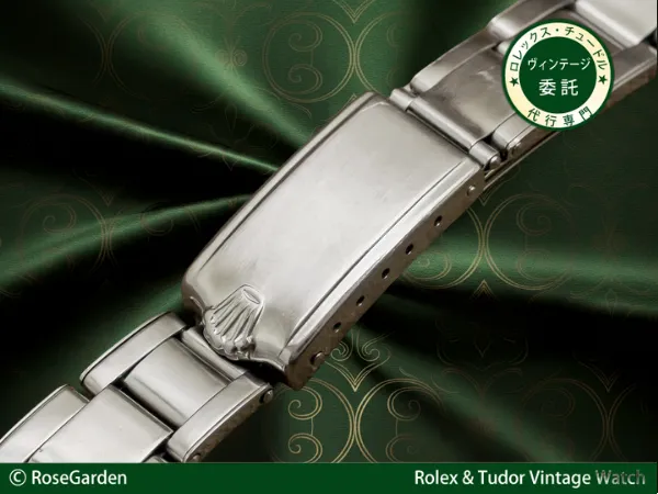 ロレックス 3連 リベットブレス 11コマ 飛び出し王冠バックル 19mm仕様 ROLEX [代行おまかせコース]