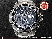タグホイヤー アクアレーサー Ref.CAF2010.BA0815 キャリバー16 SS ブラックダイヤル ワンプッシュ式3連ブレス装着 BOX・ギャラ付属 TAG HEUER AQUARACER [代行おまかせコース]