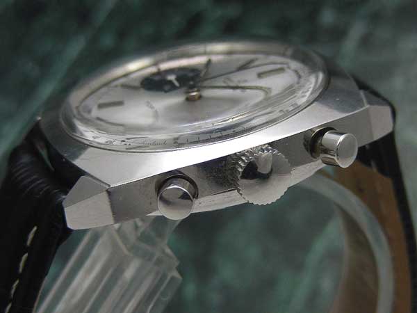 ブライトリング BREITLING トップタイム 2レジスター シルバーダイヤル Valjoux7730搭載 手巻き |  アンティーウオッチマンはROLEX（ロレックス）・OMEGA（オメガ）・TUDOR（チュードル）などアンティーク腕時計の委託通販専門店—時計の委託・アンティーウオッチマン