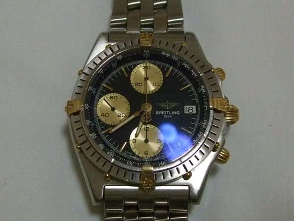 ブライトリング クロノマット ビコロ B13047 SS/YG BREITLING |  アンティーウオッチマンはROLEX（ロレックス）・OMEGA（オメガ）・TUDOR（チュードル）などアンティーク腕時計の委託通販専門店—時計の委託・アンティーウオッチマン