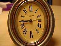 カルティエ アラームクロック 置時計 アンティーク 手巻 | アンティー
