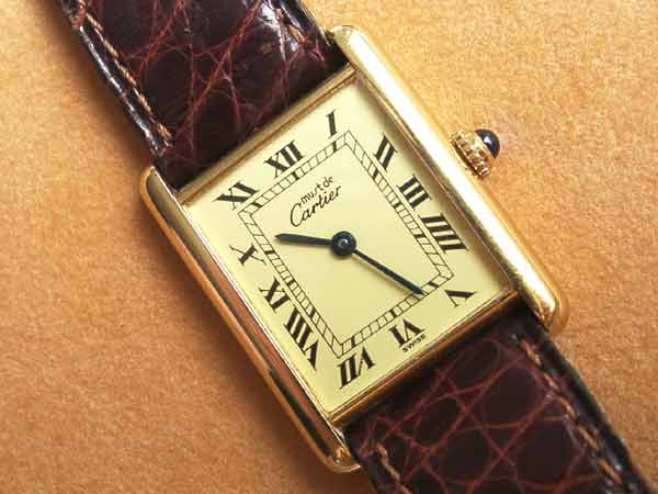 国内先行発売 Cartier マスト タンク アイボリー アンティーク | www ...