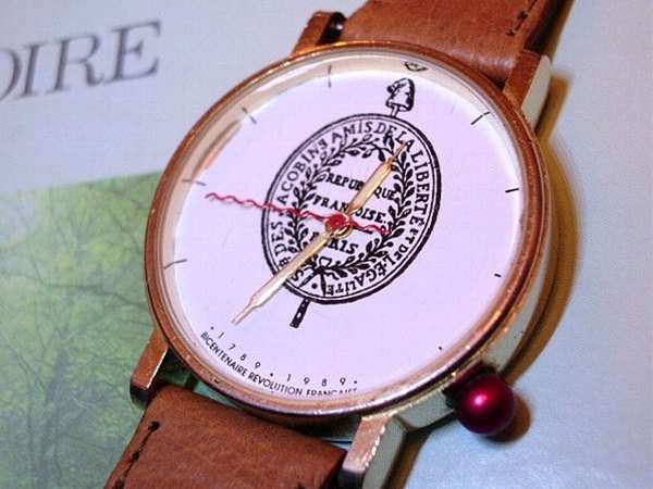 9,675円◆アラン シルベスタイン◆ フランス革命200周年記念 腕時計