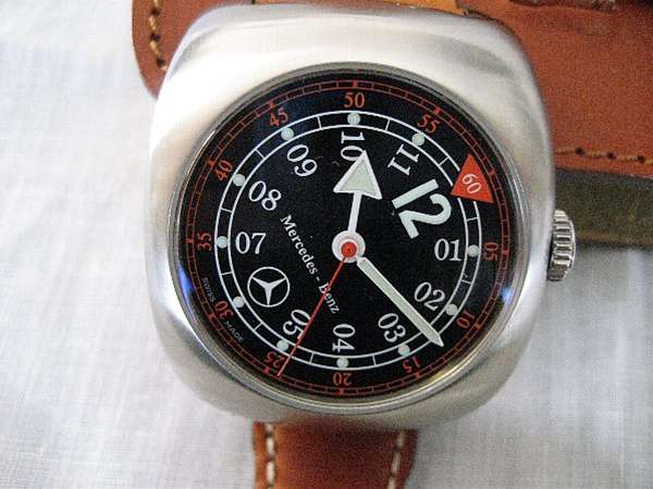 メルセデス・ベンツ ドライバーウオッチ 自動巻(スイス製)  アンティーウオッチマンはROLEX（ロレックス）・OMEGA（オメガ）・TUDOR（チュードル）などアンティーク腕時計の委託通販専門店—時計 の委託・アンティーウオッチマン