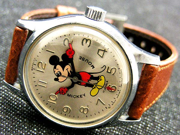 ブラッドレイ BRADLEY社 ミッキーマウス 1960年代 手巻き時計 | アン