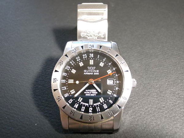 グリシン GLYCINE エアーマン2000・GMT AIRMAN2000 ギャランティー