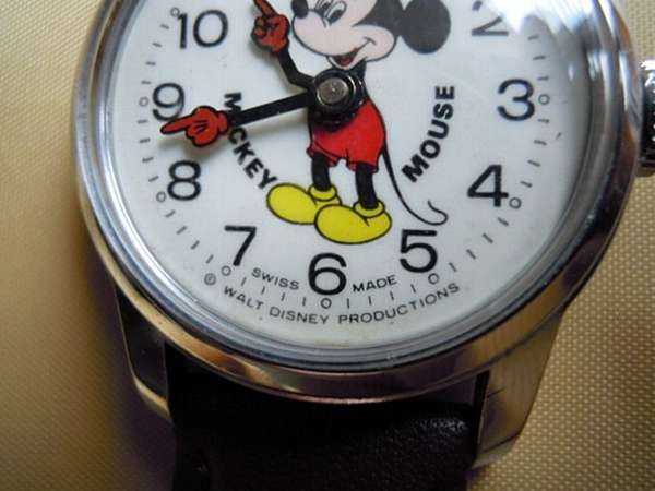ブラッドレイミッキーマウス腕時計-