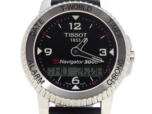 ティソ TISSOT ナビゲーター3000 タッチセンサー機能搭載 保証カード