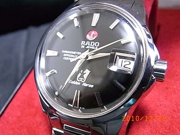 【直売直送】RADO　ラドー　 復刻版ゴールデンホース クロノメーター 自動巻 USED 時計