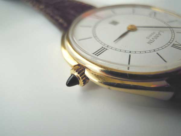 ランバン アンティークの美品 純フランス製 手巻式腕時計 稀少フランス 