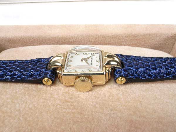 ウィットナー スクエア ヴィンテージ レディース 14KYG |  アンティーウオッチマンはROLEX（ロレックス）・OMEGA（オメガ）・TUDOR（チュードル）などアンティーク腕時計の委託通販専門店—時計 の委託・アンティーウオッチマン