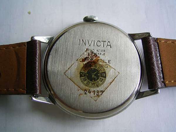 インビクタ チラネジテンプ搭載 手巻き時計 | アンティーウオッチマン