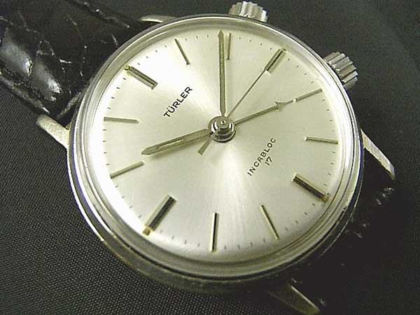 チューラー TURLER アラーム 手巻き 1960年代 | アンティーウオッチマンはROLEX（ロレックス）・OMEGA（オメガ