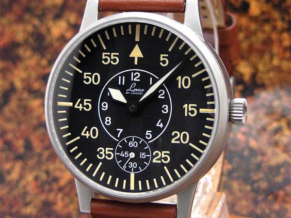 ラコ LACO ドイツ腕時計 パイロットウォッチ 手巻き Ref.861064 保証書
