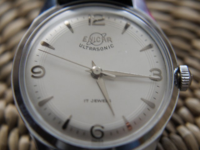 ENICAR ウルトラソニック 17石 - 腕時計(アナログ)