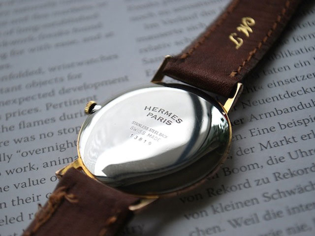 エルメス 激レア 美品 1950年代 メンズサイズ |  アンティーウオッチマンはROLEX（ロレックス）・OMEGA（オメガ）・TUDOR（チュードル）などアンティーク腕時計の委託通販専門店—時計 の委託・アンティーウオッチマン