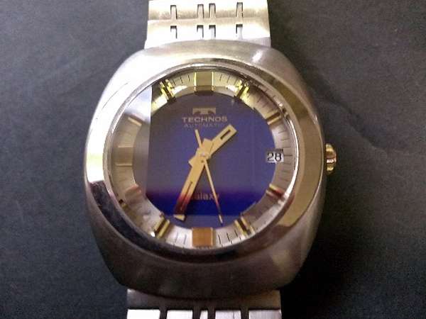 1970年代物　テクノス　腕時計