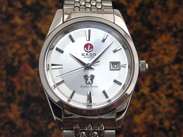 ラドーゴールデンホースクオーツメンズ腕時計(デジタル) - 腕時計