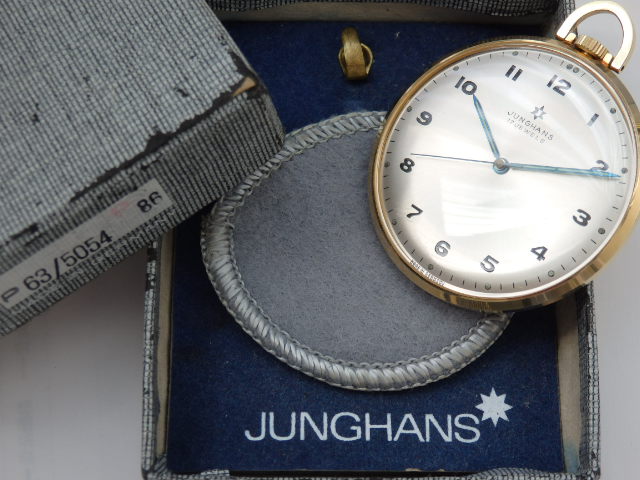 ユンハンス JUNGHANS ドイツ製 懐中時計 手巻 付属品有 | アンティーウオッチマンはROLEX（ロレックス）・OMEGA（オメガ）・TUDOR（チュードル）などアンティーク腕時計の