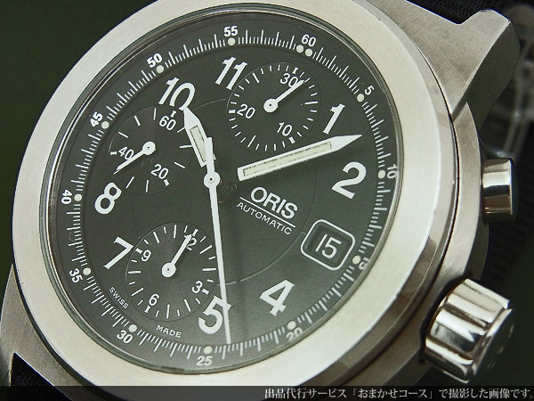 オリス ORIS BC-3 3reg.クロノグラフ Valjoux.7750搭載 バック