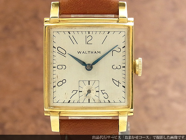 WALTHAM アンティーク 日差少ない ウォルサム 金張り 手巻き 時計