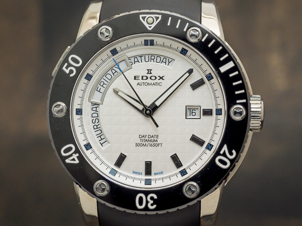 【大人気】/エドックス/EDOX/10017 クラスワン/メンズ腕時計/シルバー