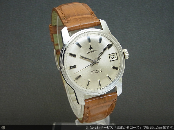 腕時計希少 美品 1940年代 ビューレン グランプリ アンティーク ウォッチ