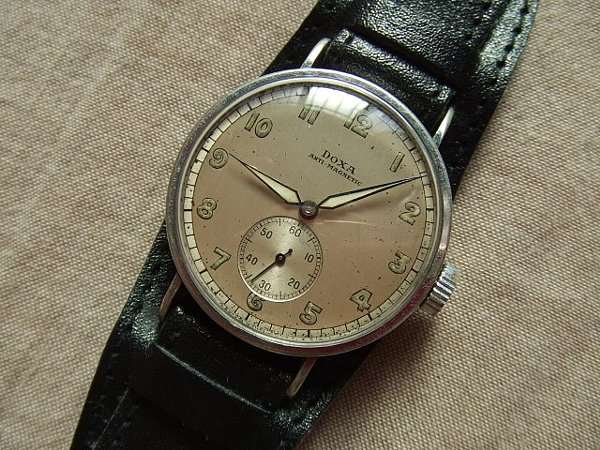 ドクサ DOXA WW2 アビエイター ウォッチ 1940年代製  アンティーウオッチマンはROLEX（ロレックス）・OMEGA（オメガ）・TUDOR（チュードル）などアンティーク 腕時計の委託通販専門店—時計の委託・アンティーウオッチマン