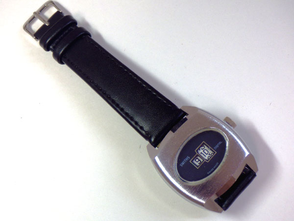 スミス ジャンピングアワー 1970年代 機械式 手巻き デジタル時計