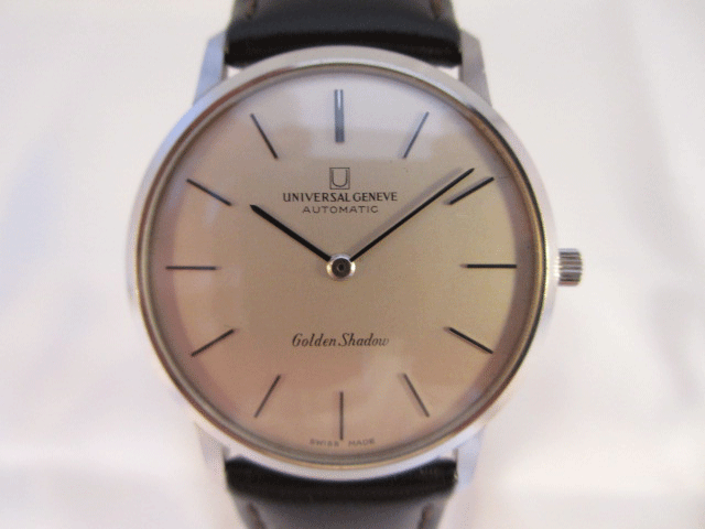 K18YG Universal Geneve ユニバーサルジュネーブ  ゴールデンシャドウ  166111  メンズ 腕時計