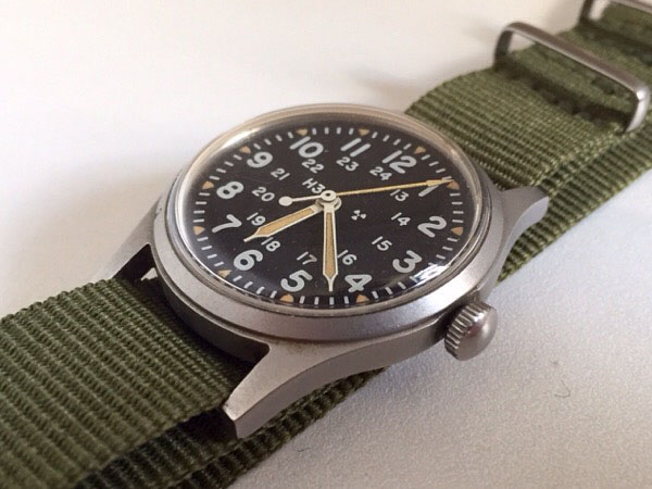 ハミルトン アメリカ軍用時計 MIL-W-46374B 米軍官給品 H3 ミリタリーウォッチ 手巻き | アンティーウオッチマンはROLEX