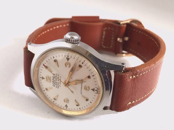 ＼半額SALE／ ROAMER 70s ☆新品 ローマー ビンテージ アンティーク 腕時計 手巻 腕時計(アナログ)