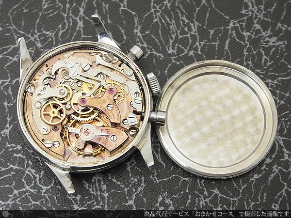 オ-レオール AUREOLE クロノグラフ 2つ目 スイス製 17石 ヴィンテージ 手巻き |  アンティーウオッチマンはROLEX（ロレックス）・OMEGA（オメガ）・TUDOR（チュードル）などアンティーク腕時計の委託通販専門店—時計 の委託・アンティーウオッチマン