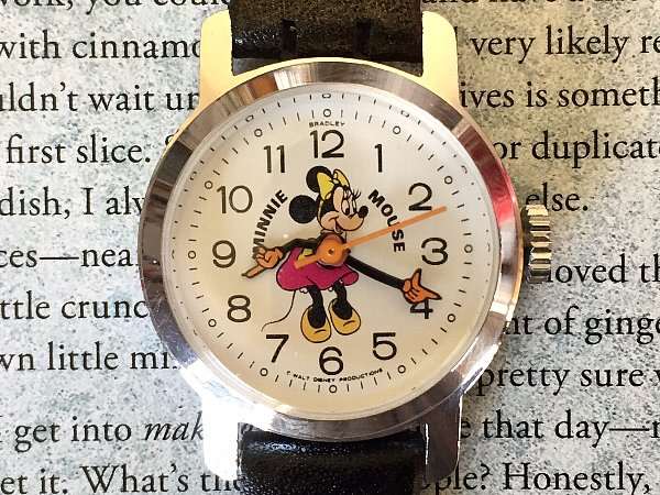 腕時計レディース希少ミニーマウスMinnie Mouseブラッドレイ時計店在庫品SIK腕時計ミッキー