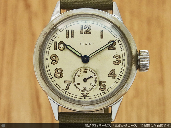 エルジン ELGIN アメリカ軍用時計 米陸軍 ミリタリーウォッチ ...