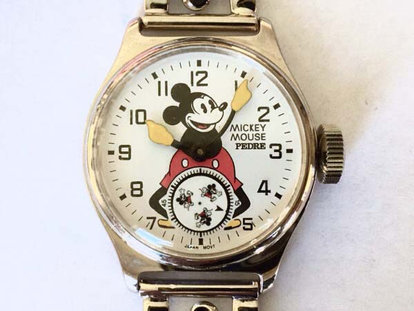 Mickey Mouse PEDRE ウォッチ　腕時計レディース