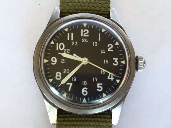 ベンラス 1965年製 ベトナム戦争 米軍官給品 アメリカ軍用時計 ハック 