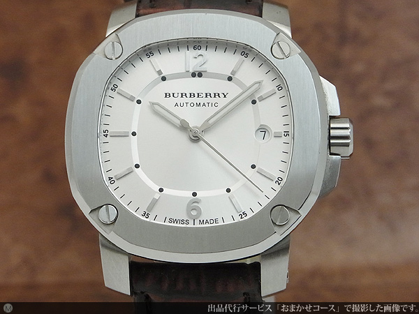 バーバリー BURBERRY ザ・ブリテン BBY1204 シースルーバック オートマチック BOX付属 |  アンティーウオッチマンはROLEX（ロレックス）・OMEGA（オメガ）・TUDOR（チュードル）などアンティーク腕時計の委託通販専門店—時計の委託・アンティーウオッチマン