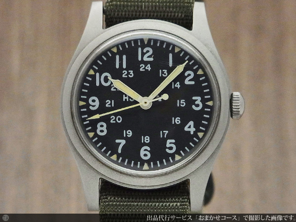 ハミルトン HAMILTON アメリカ軍用時計 MIL-W-46374B 米軍官給品 H3