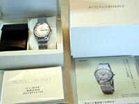 オリエント ロイヤルオリエント WE0011JA |  アンティーウオッチマンはROLEX（ロレックス）・OMEGA（オメガ）・TUDOR（チュードル）などアンティーク腕時計の委託通販専門店—時計の委託・アンティーウオッチマン