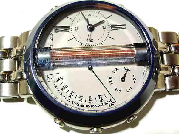 シチズン 初代電波腕時計 オールステンレス | アンティーウオッチマン 
