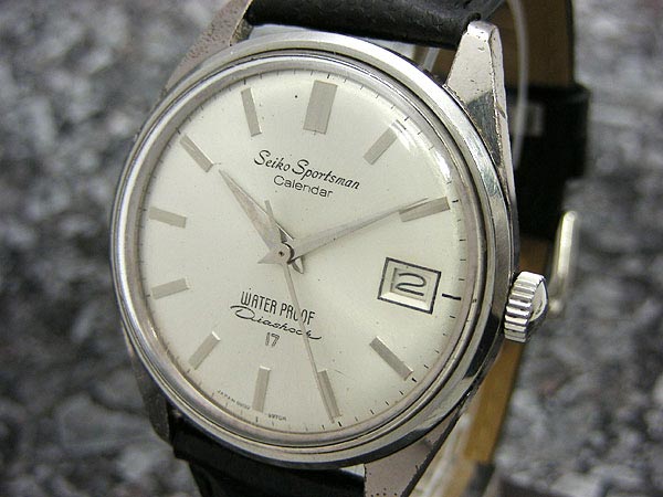 SEIKO D176 SEIKO Sportsman セイコー スポーツマン ダイアショック 17石 純正文字盤 デッドストック品 未使用品 ネコポス送料無料