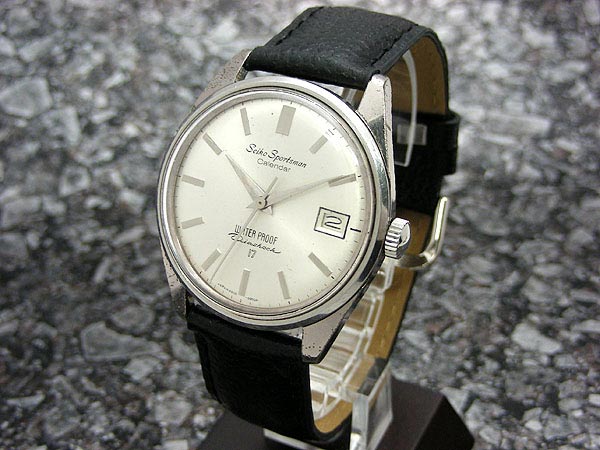 SEIKO D186 SEIKO Sportsman セイコー スポーツマン ダイアショック 17石 純正文字盤 J15-452 デッドストック品 未使用品 ネコポス送料無料