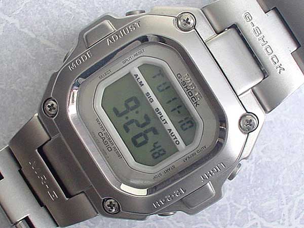 カシオ　CASIO G-SHOCK  ステンレス　MRG-110状態